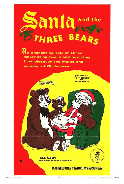 the movie poster: Santa and the Three Bears (1970)