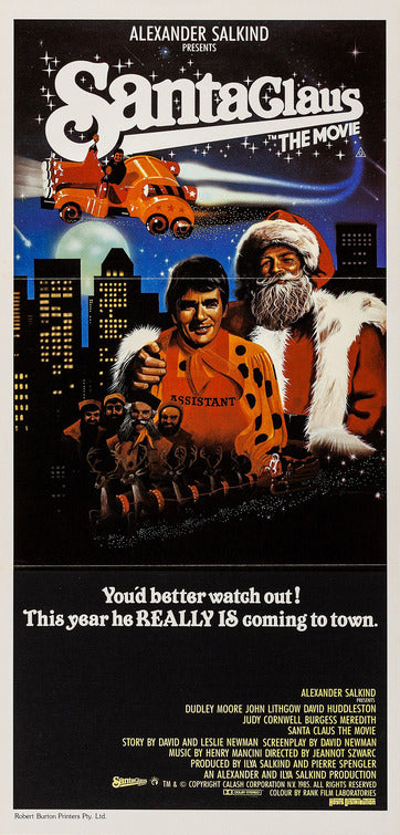 1000 piece jigsaw puzzle for the movie poster: Santa Claus: The Movie (1985) ver3