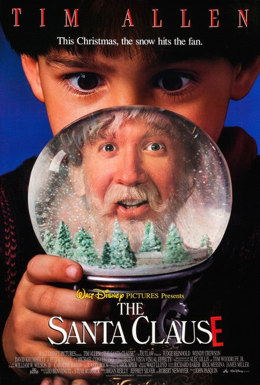 the movie poster: The Santa Clause (1994) ver2