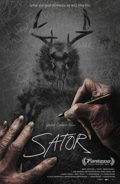1000 piece jigsaw puzzle for the movie poster: Sator (2021)