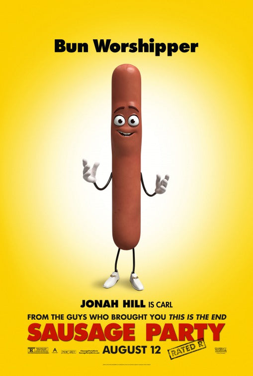 1000 piece jigsaw puzzle for the movie poster: Sausage Party (2016) ver10