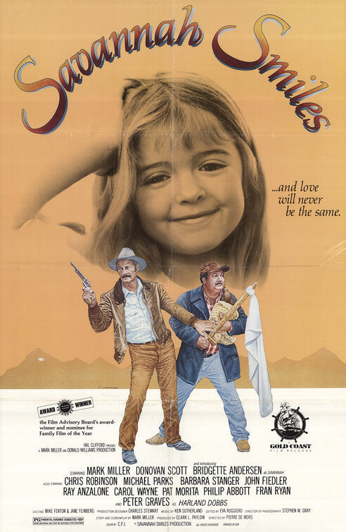 1000 piece jigsaw puzzle for the movie poster: Savannah Smiles (1982)