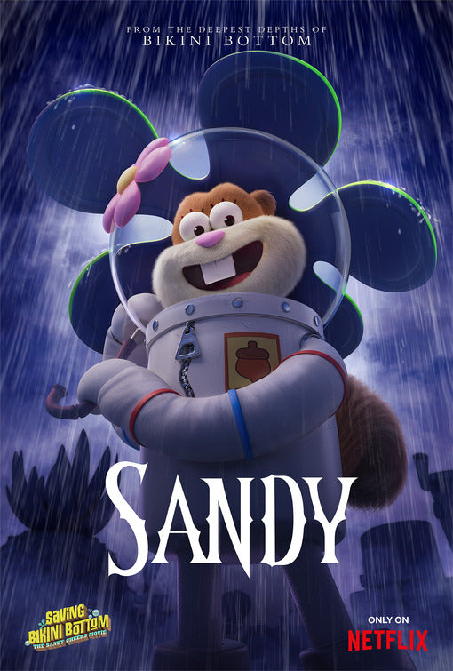 1000 piece jigsaw puzzle for the movie poster: Saving Bikini Bottom: The Sandy Cheeks Movie (2024) ver5