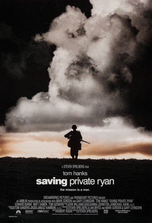 the movie poster: Saving Private Ryan (1998) ver1