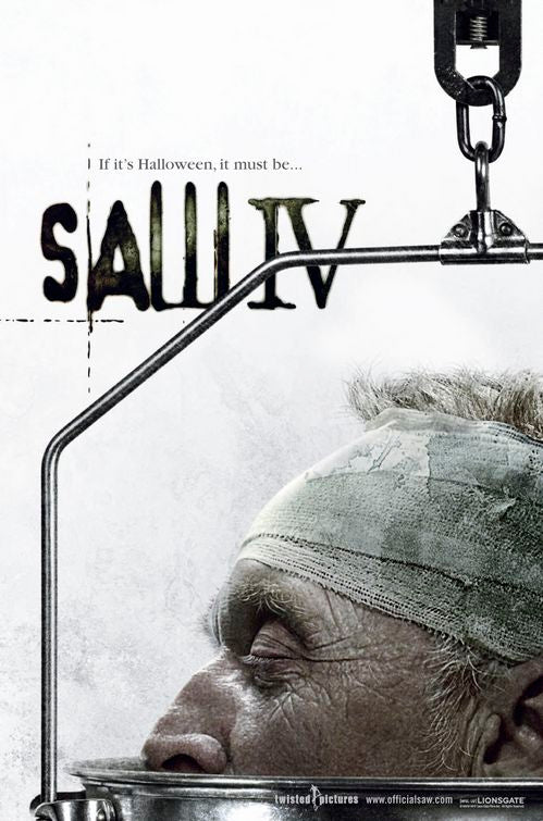 the movie poster: Saw IV (2007) ver4