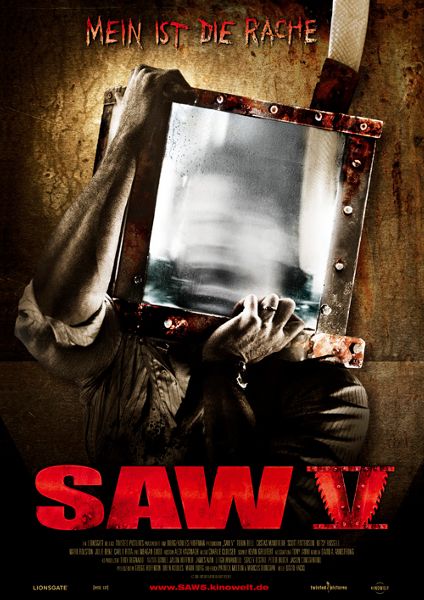 the movie poster: Saw V (2008) ver6