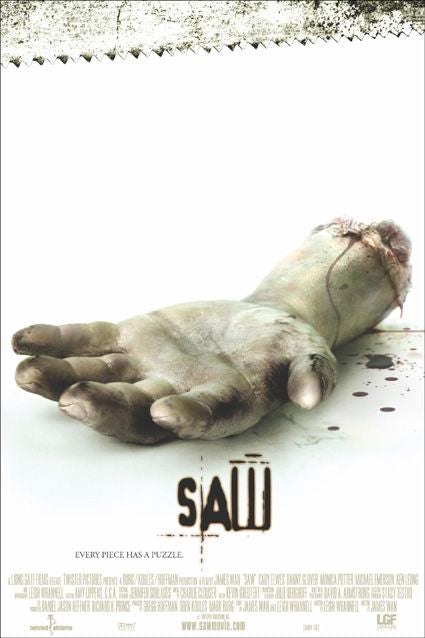 the movie poster: Saw (2004) ver1