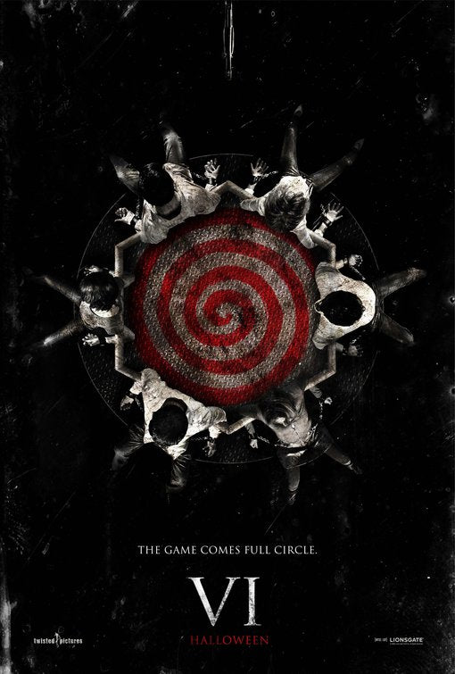 1000 piece jigsaw puzzle for the movie poster: Saw VI (2009)