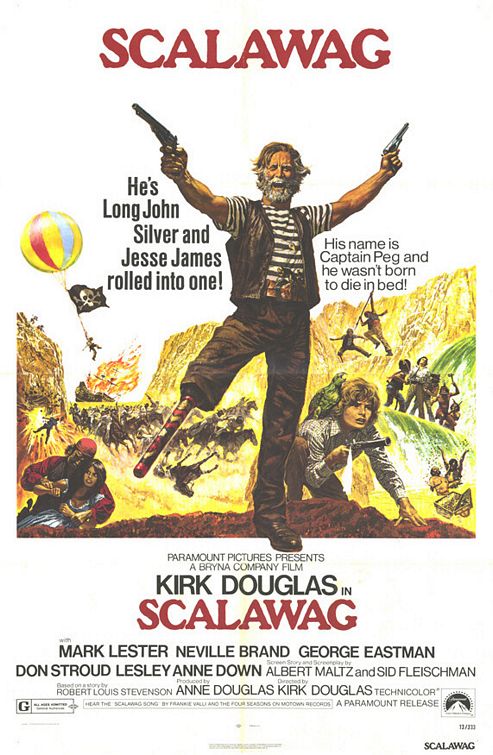 the movie poster: Scalawag (1973)