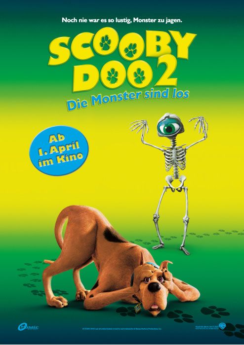 the movie poster: Scooby Doo 2: Monsters Unleashed (2004) ver9