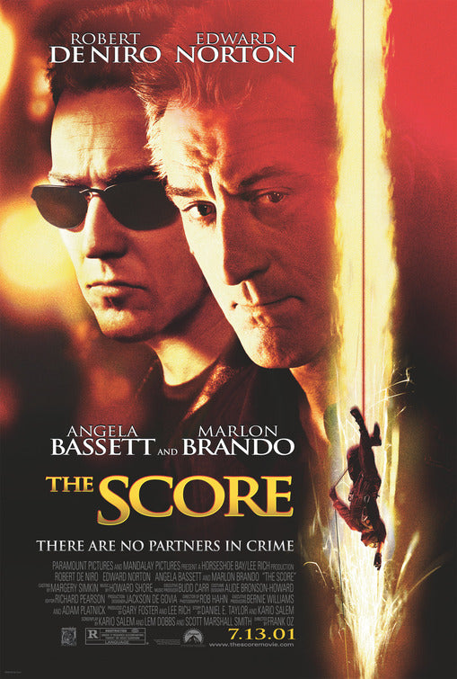 the movie poster: The Score (2001)