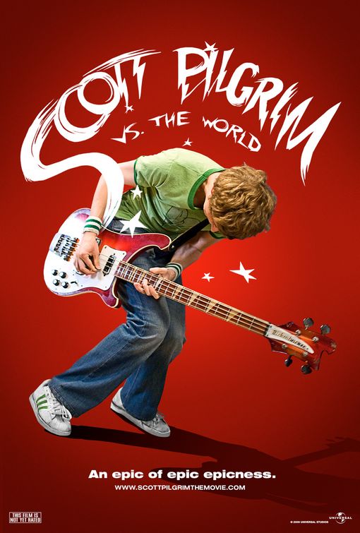 1000 piece jigsaw puzzle for the movie poster: Scott Pilgrim vs. the World (2010) ver2