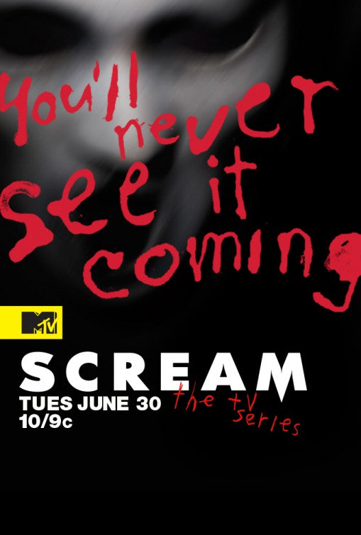 1000 piece jigsaw puzzle for tv poster: Scream