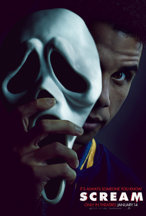 1000 piece jigsaw puzzle for the movie poster: Scream (2022) ver13