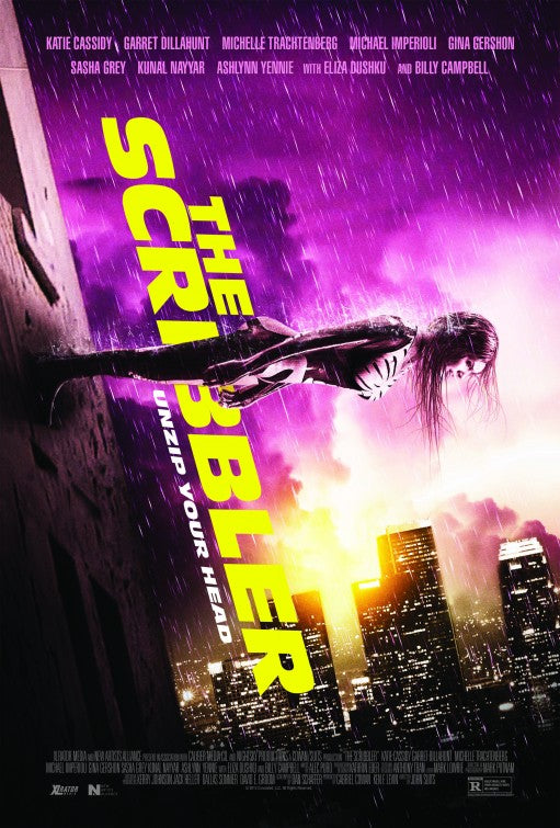 1000 piece jigsaw puzzle for the movie poster: The Scribbler (2014)