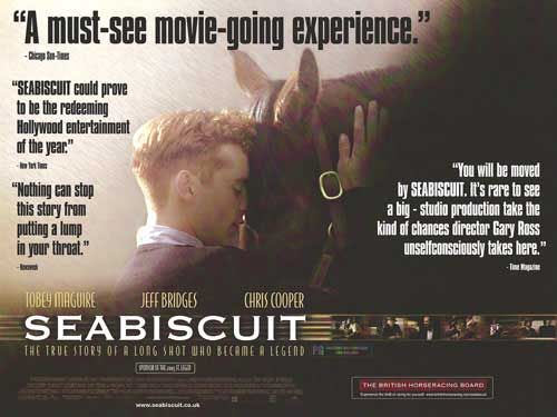 the movie poster: Seabiscuit (2003) ver4