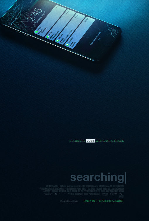 1000 piece jigsaw puzzle for the movie poster: Searching (2018) ver2