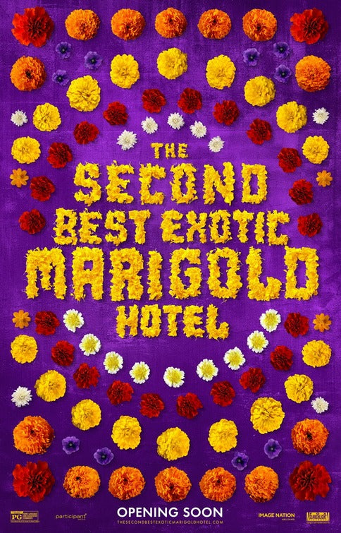 1000 piece jigsaw puzzle for the movie poster: The Second Best Exotic Marigold Hotel (2015)