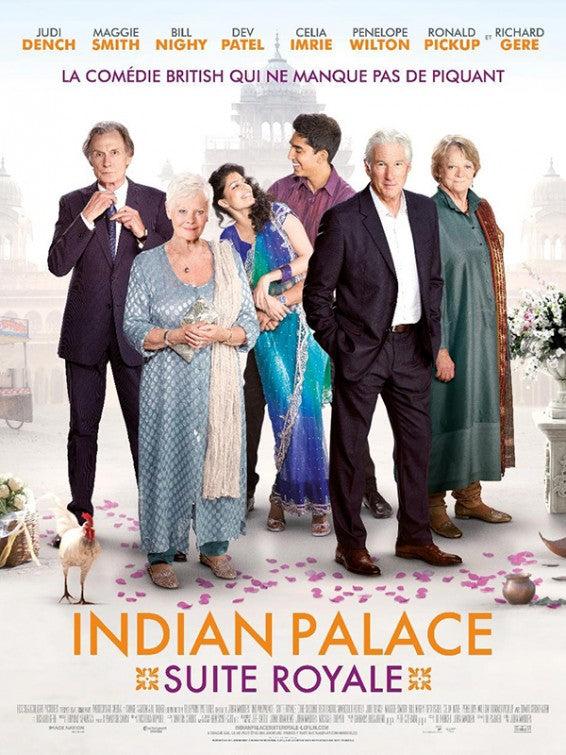 1000 piece jigsaw puzzle for the movie poster: The Second Best Exotic Marigold Hotel (2015) ver4