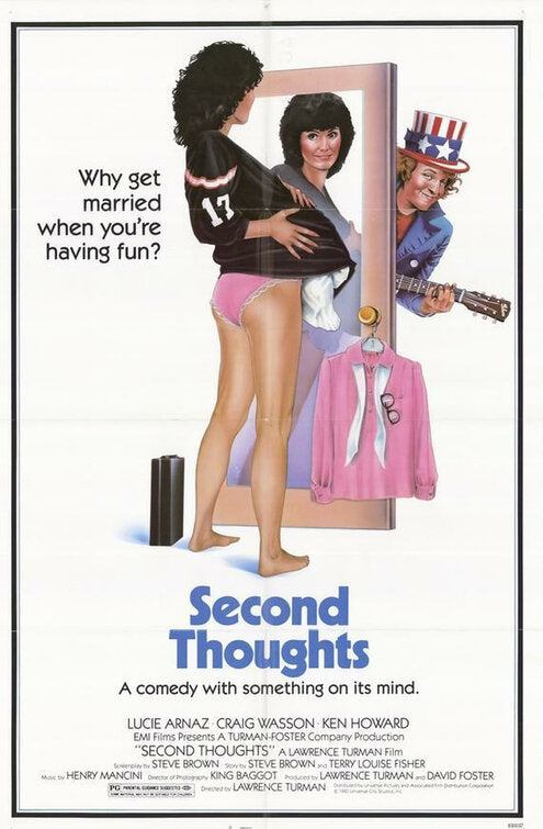 1000 piece jigsaw puzzle for the movie poster: Second Thoughts (1983)