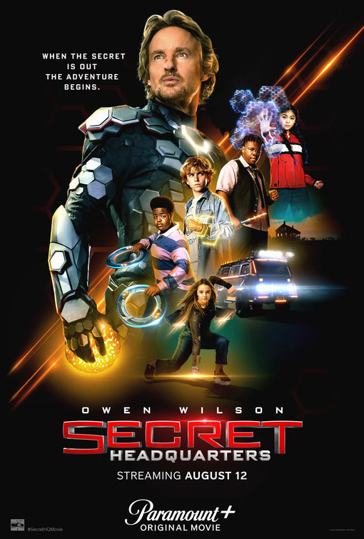 1000 piece jigsaw puzzle for the movie poster: Secret Headquarters (2022)