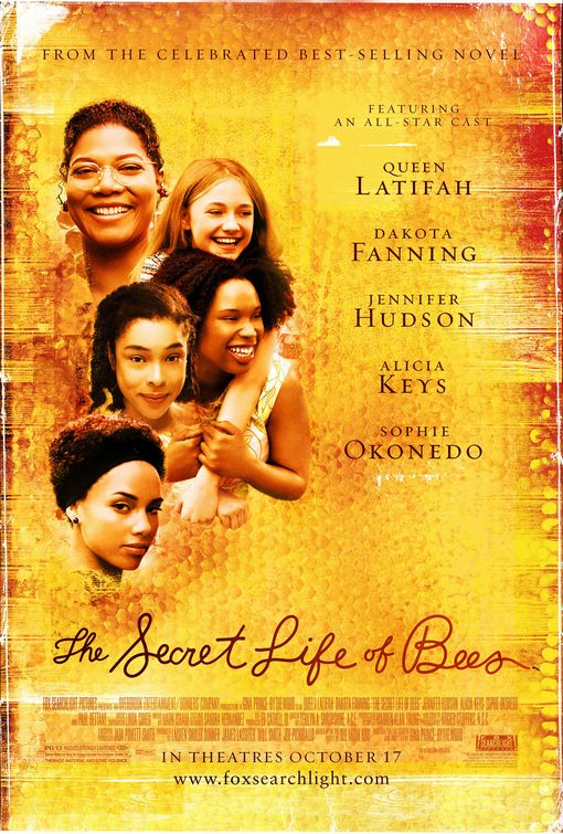 the movie poster: The Secret Life of Bees (2008)