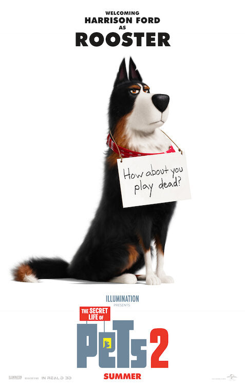 1000 piece jigsaw puzzle for the movie poster: The Secret Life of Pets 2 (2019) ver6