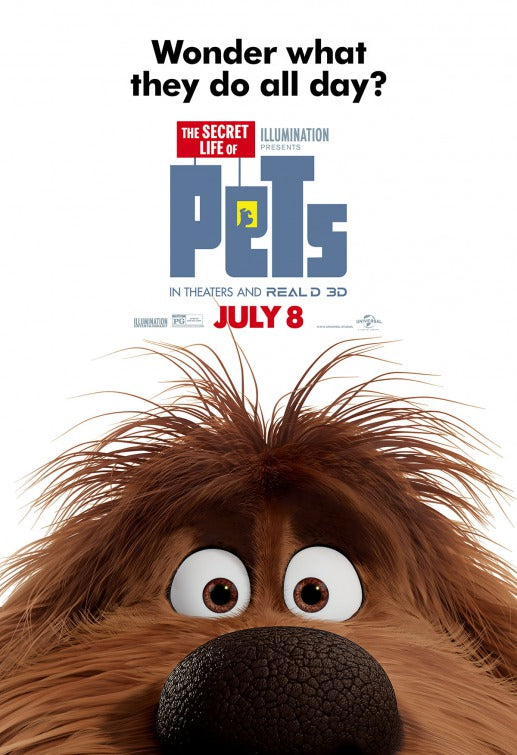 1000 piece jigsaw puzzle for the movie poster: The Secret Life of Pets (2016) ver14