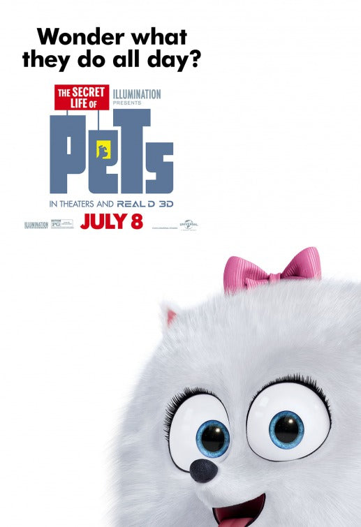 1000 piece jigsaw puzzle for the movie poster: The Secret Life of Pets (2016) ver15