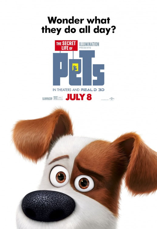 1000 piece jigsaw puzzle for the movie poster: The Secret Life of Pets (2016) ver16