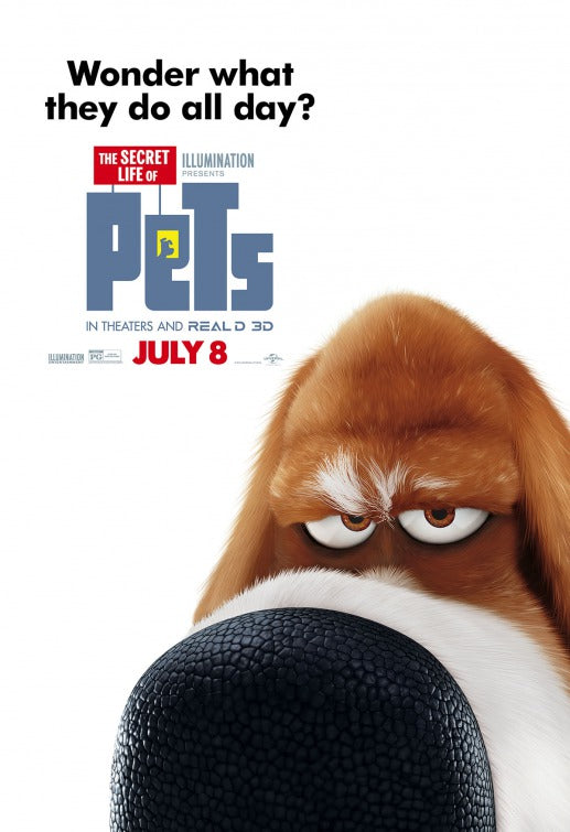 1000 piece jigsaw puzzle for the movie poster: The Secret Life of Pets (2016) ver18