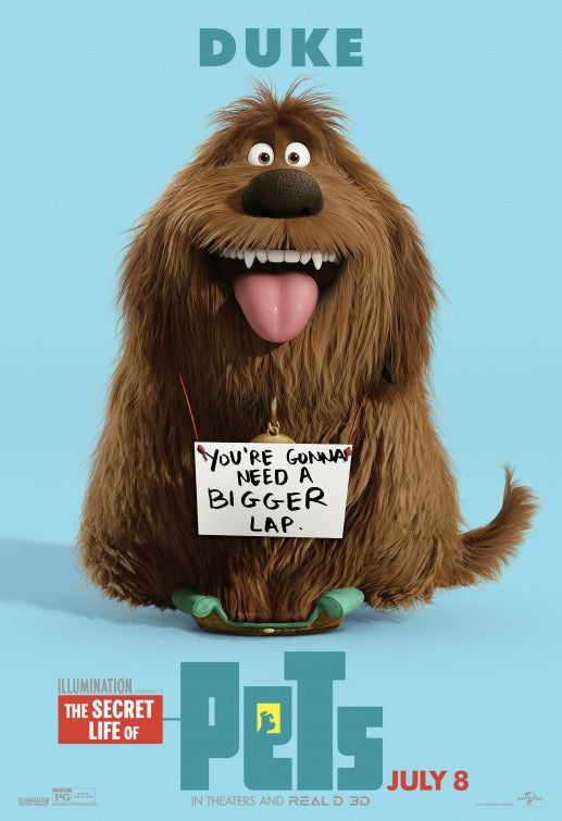 1000 piece jigsaw puzzle for the movie poster: The Secret Life of Pets (2016) ver9