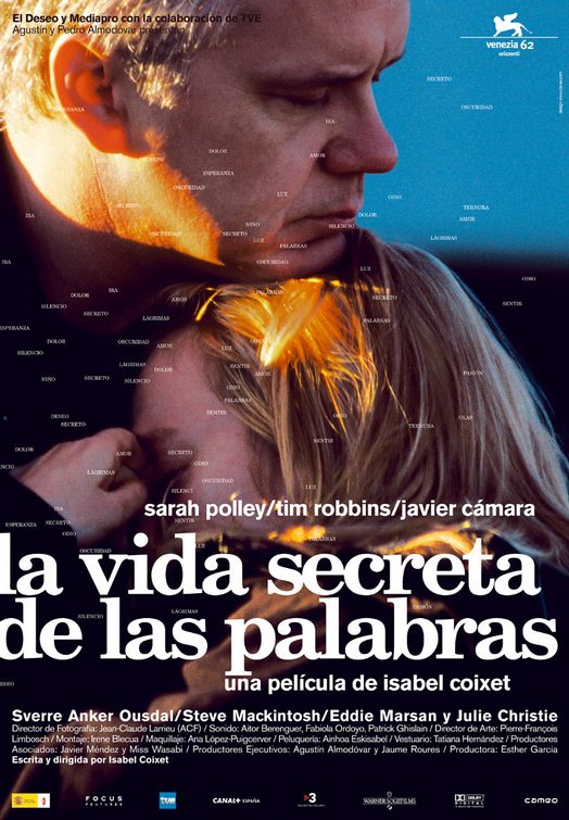 the movie poster: The Secret Life of Words (2006)