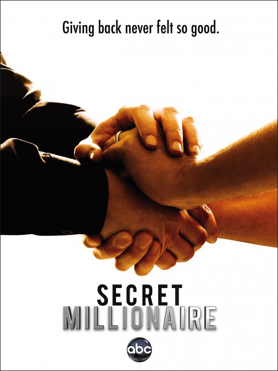 1000 piece jigsaw puzzle for tv poster: Secret Millionaire