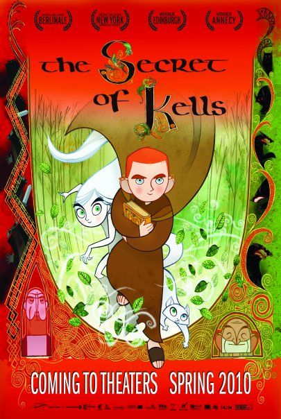 1000 piece jigsaw puzzle for the movie poster: The Secret of Kells (2010)
