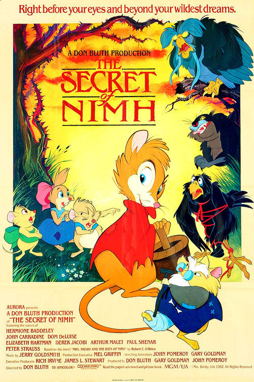 1000 piece jigsaw puzzle for the movie poster: The Secret of NIMH (1982) ver3