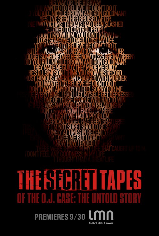 1000 piece jigsaw puzzle for tv poster: The Secret Tapes of the OJ Case: The Untold Story