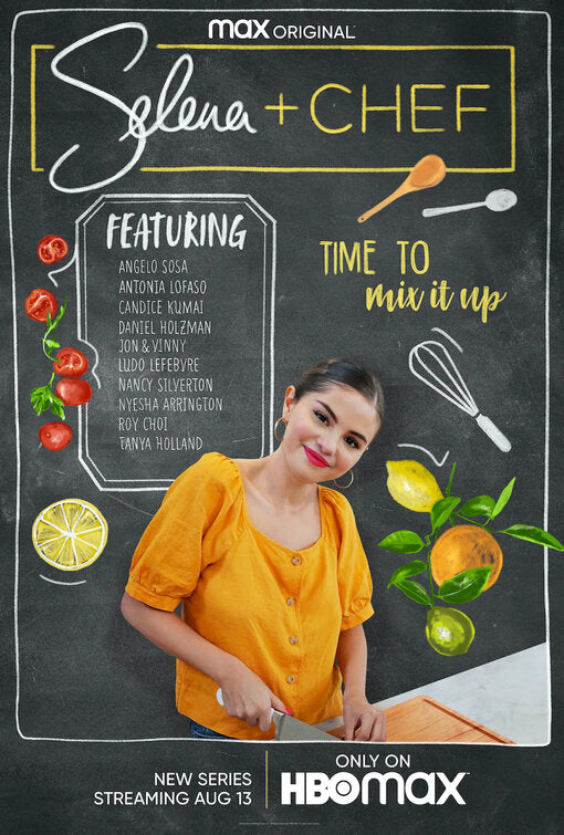 1000 piece jigsaw puzzle for tv poster: Selena + Chef