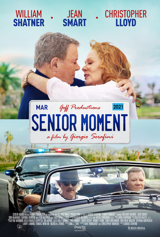 1000 piece jigsaw puzzle for the movie poster: Senior Moment (2021)