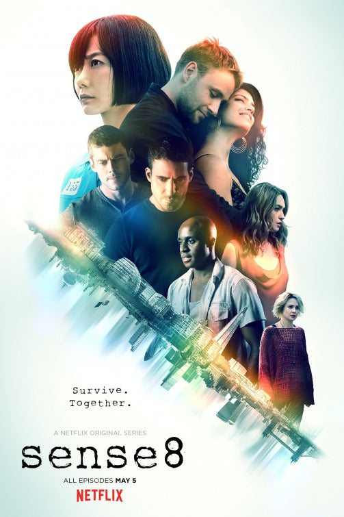 1000 piece jigsaw puzzle for tv poster: Sense8, ver2