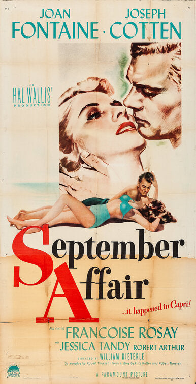 1000 piece jigsaw puzzle for the movie poster: September Affair (1950) ver2