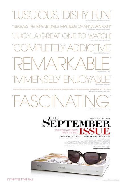1000 piece jigsaw puzzle for the movie poster: The September Issue (2009)