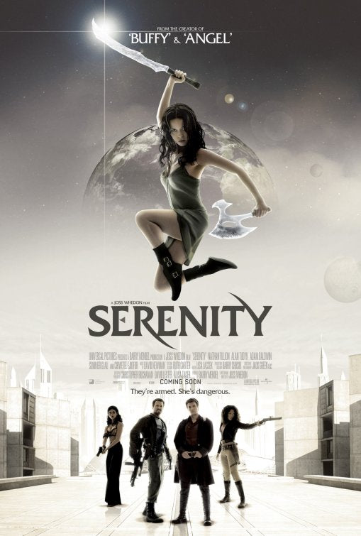 1000 piece jigsaw puzzle for the movie poster: Serenity (2005) ver3