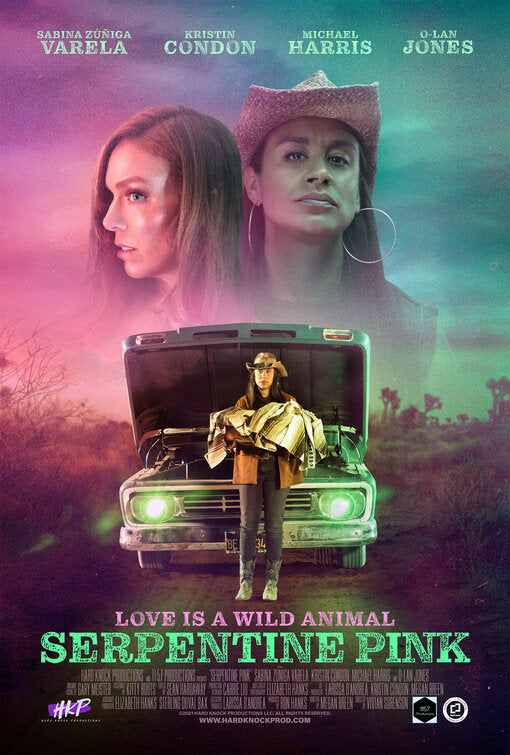 1000 piece jigsaw puzzle for the movie poster: Serpentine Pink (2022) ver2