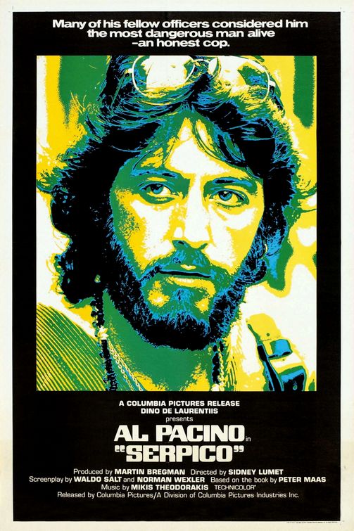 the movie poster: Serpico (1973)
