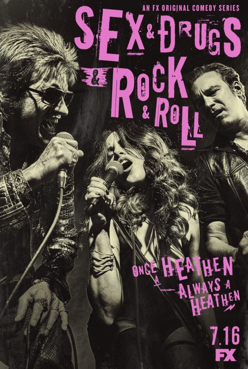 1000 piece jigsaw puzzle for tv poster: Sex&Drugs&Rock&Roll