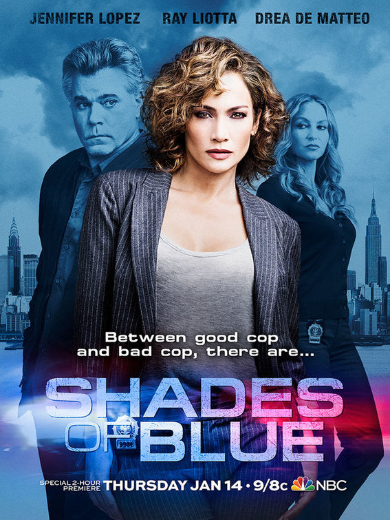 1000 piece jigsaw puzzle for tv poster: Shades of Blue