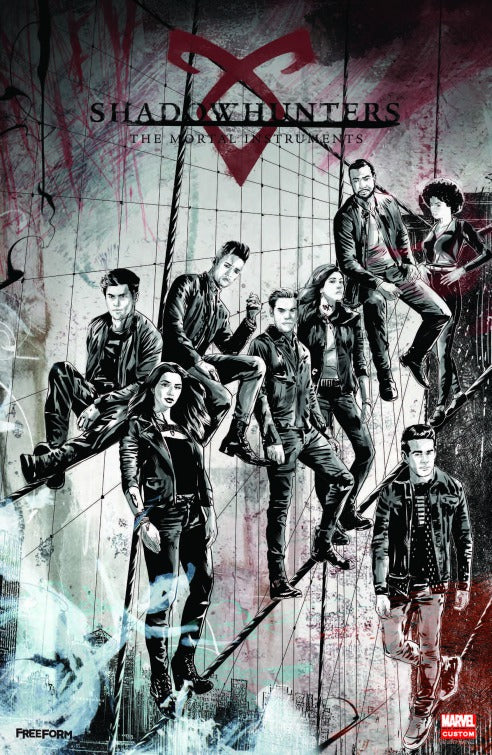 1000 piece jigsaw puzzle for tv poster: Shadowhunters: The Mortal Instruments, ver17