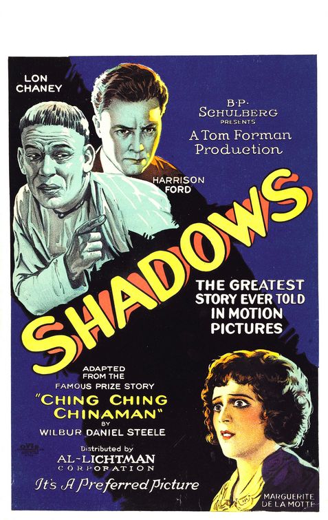 the movie poster: Shadows (1922)