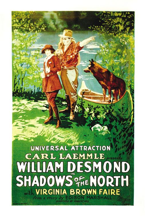 the movie poster: Shadows of the North (1923)